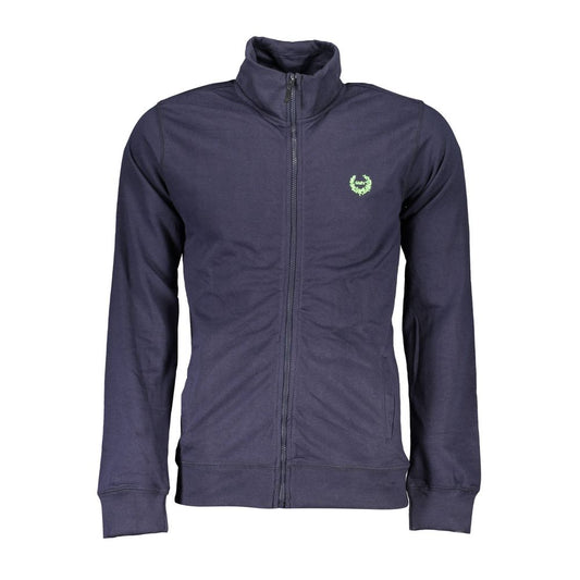 Gianmarco Venturi Blue Cotton Sweatshirt