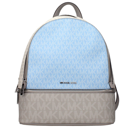 Michael Kors Beige Fabric Backpacks