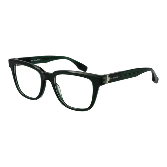 Trussardi Green Men Glasses Frame
