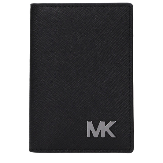 Michael Kors Black Fabric Cardholders