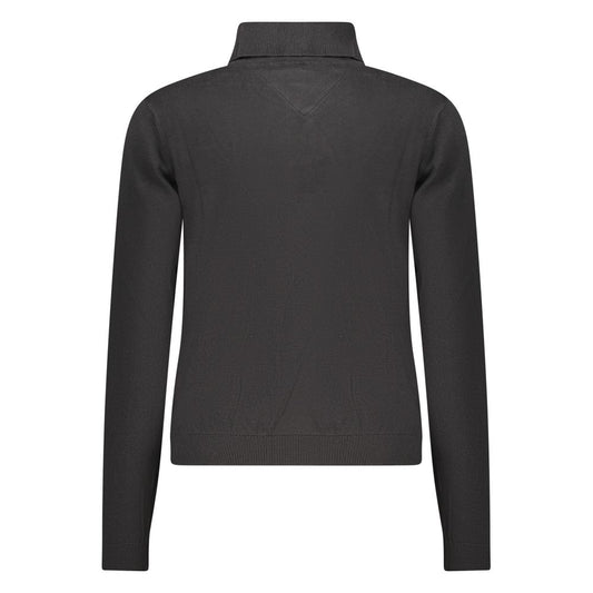 Tommy Hilfiger Black Cotton Sweater