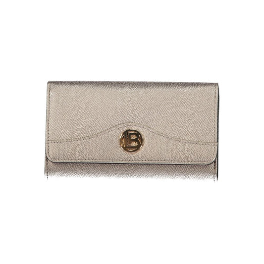 Laura Biagiotti Gray Polyethylene Wallet