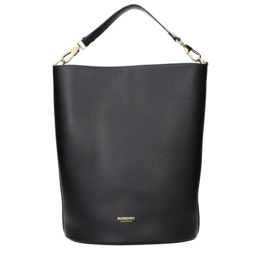Burberry Black Leather Handbag