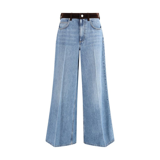 Marni Light Blue Cotton Jeans Denim
