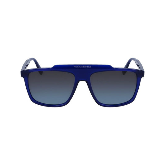 Karl Lagerfeld Blue Injected Sunglasses