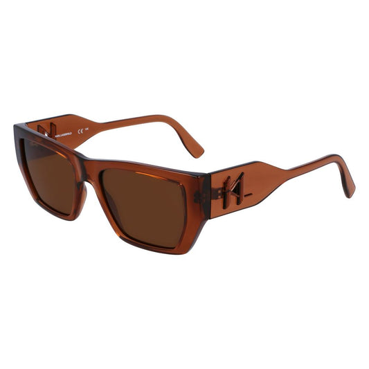 Karl Lagerfeld Brown Injected Sunglasses