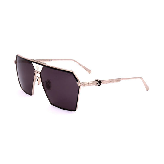Philipp Plein Gray Titanium Sunglasses