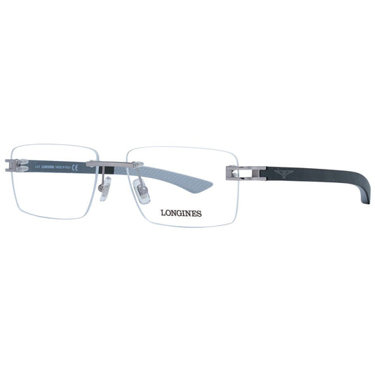 Longines Gray Metal Glasses (Frames)