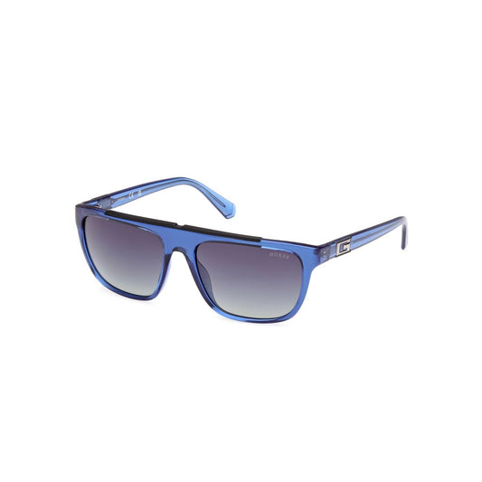 Guess Blue Resin Sunglasses