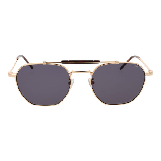 Lozza Gold Metal Sunglasses