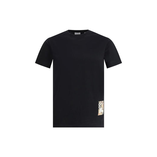 Burberry Black Cotton T-Shirt