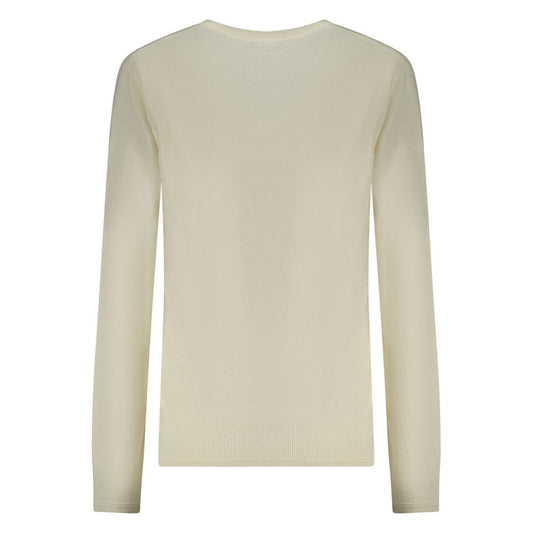 North Sails White Wool Sweater