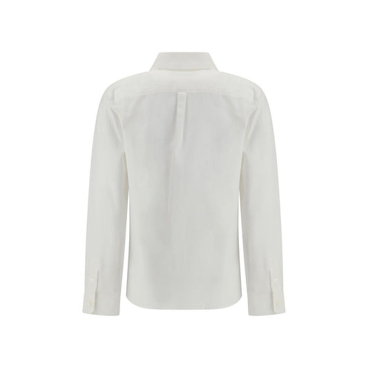 Max Mara White Cotton Dress Shirt