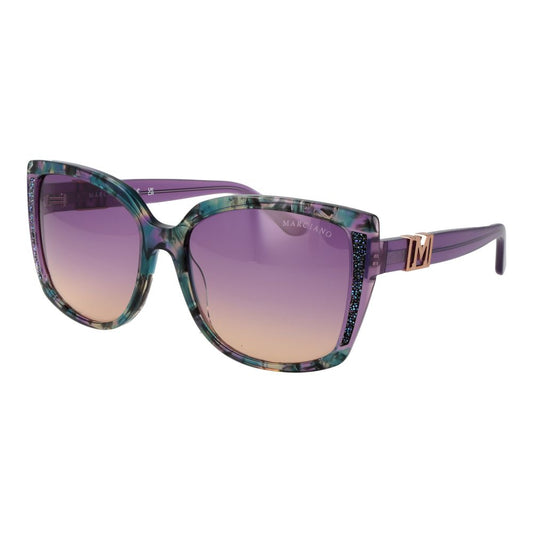 Marciano by Guess Purple Acetate Sunglasses
