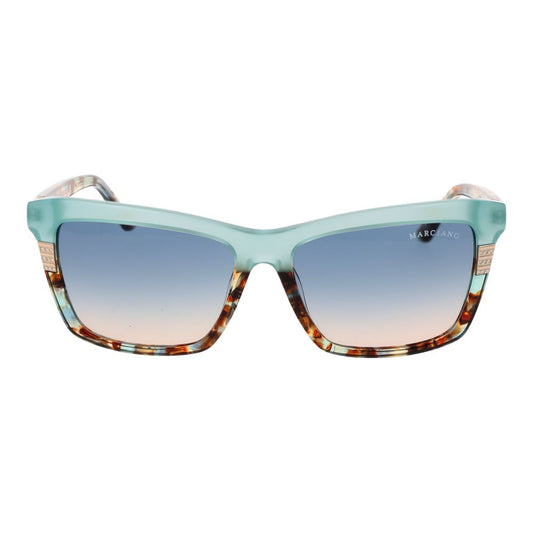 Marciano by Guess Turquoise Acetate Sunglasses