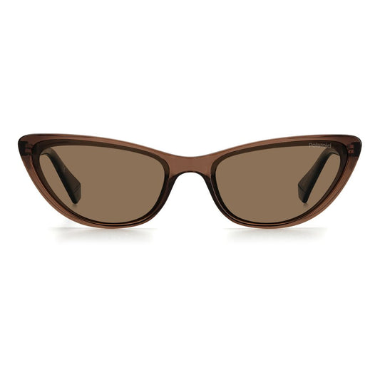 Polaroid Brown Plastic Sunglasses