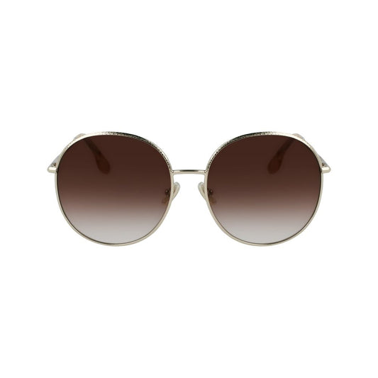 Victoria Beckham Gold Metal Sunglasses