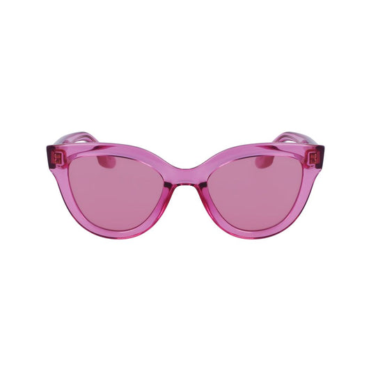 Victoria Beckham Red Injected Sunglasses