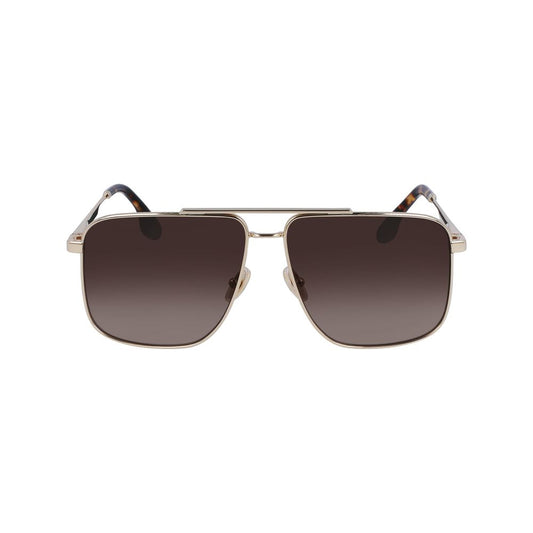 Victoria Beckham Gold Metal Sunglasses