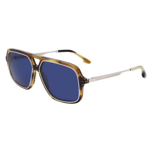 Victoria Beckham Brown Acetate Sunglasses