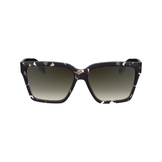 Victoria Beckham Brown Acetate Sunglasses
