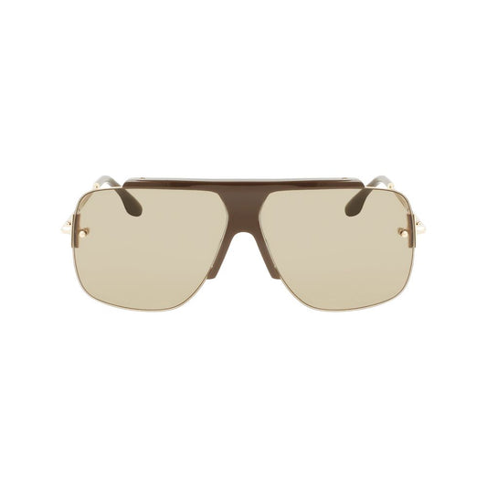 Victoria Beckham Brown Acetate Sunglasses
