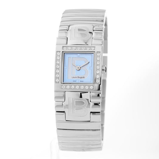Laura Biagiotti Silver Stainless Steel Bracelet Watch