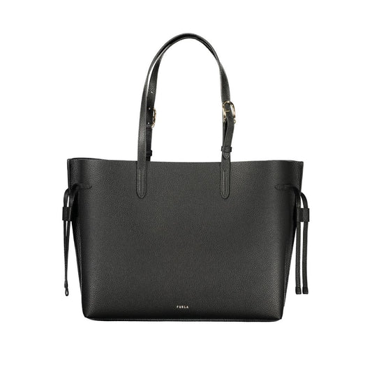 Furla Black Leather Handbag