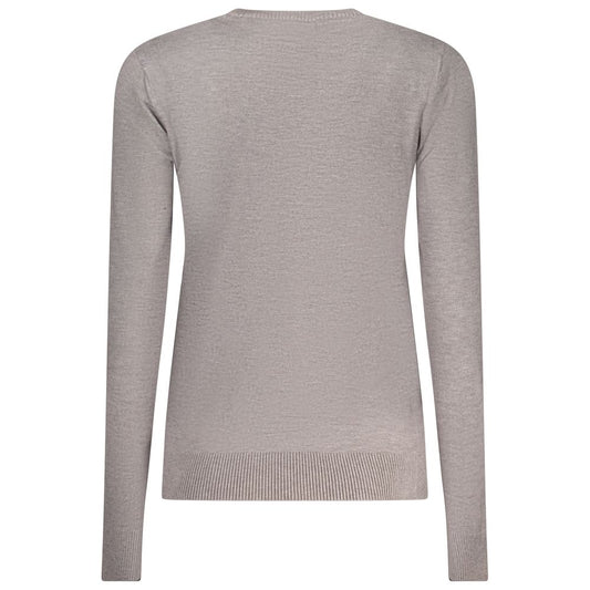 Norway 1963 Grigio Viscosa Donna Maglia