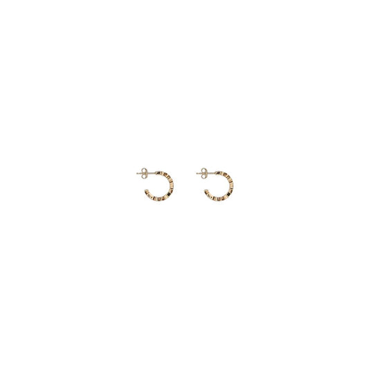 Versace Gold Brass Earrings
