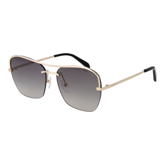Emilio Pucci Gold Metal Sunglasses