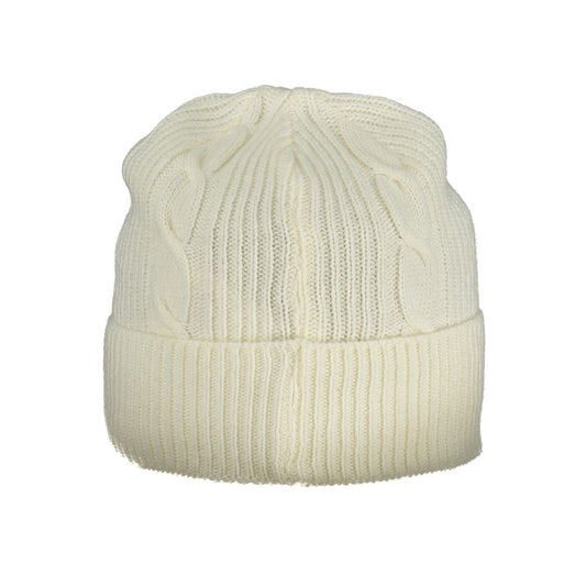 North Sails White Wool Beanie