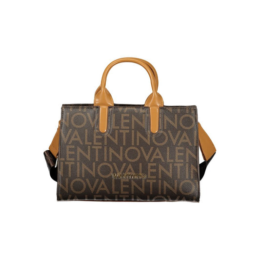 Mario Valentino Brown Polyethylene Handbag