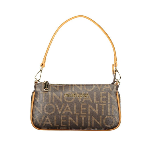 Mario Valentino Brown Polyethylene Handbag