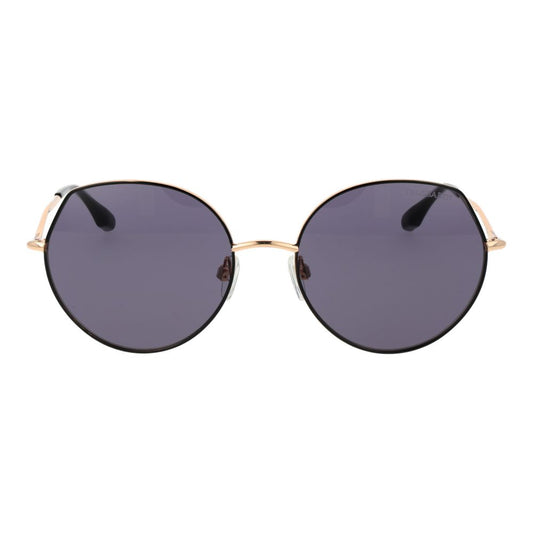 Trussardi Black Metal Sunglasses