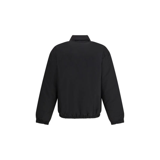 Prada Black Recycled Polyamide Full-Length Jacket