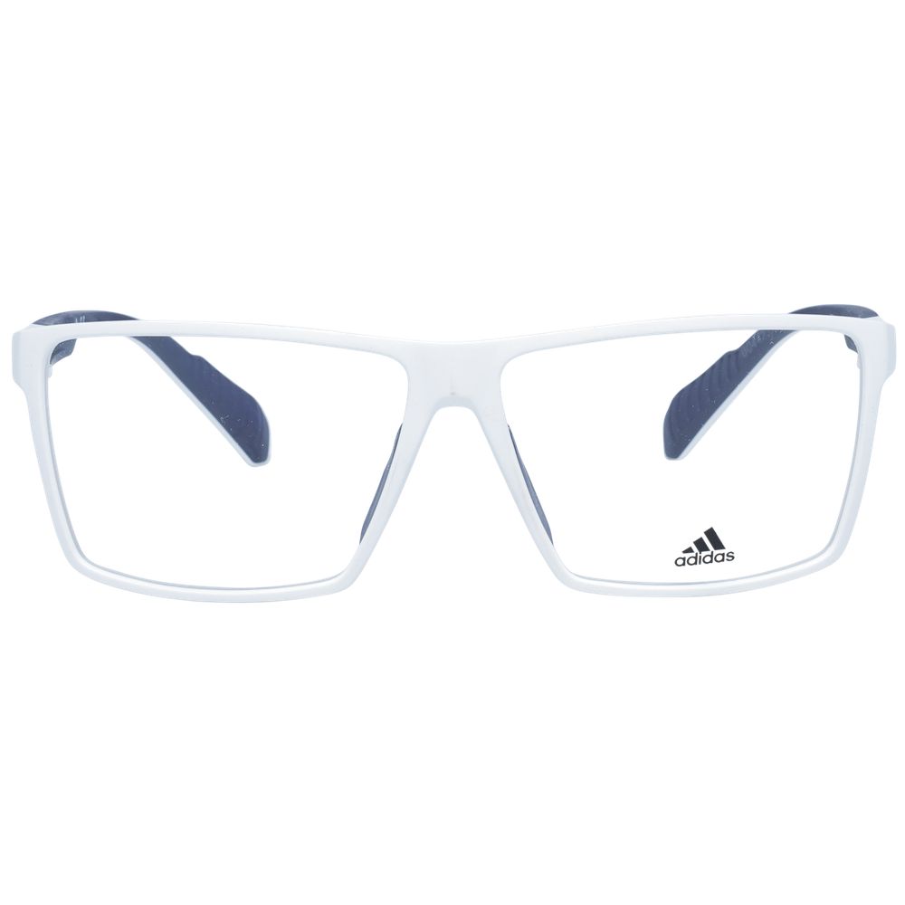 Adidas White Plastic Glasses Frames