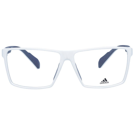 Adidas White Plastic Glasses Frames