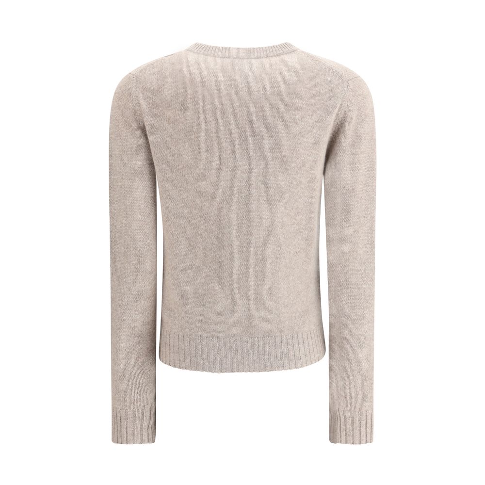 Allude Beige Cashmere Cashmere Sweater Copy