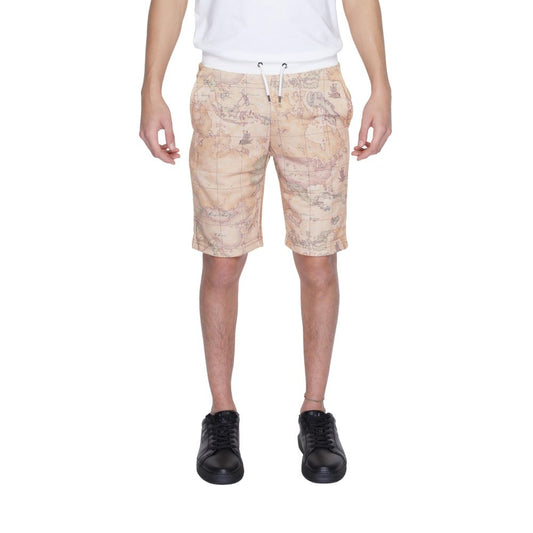 Alviero Martini Prima Classe Beige Polyester Short