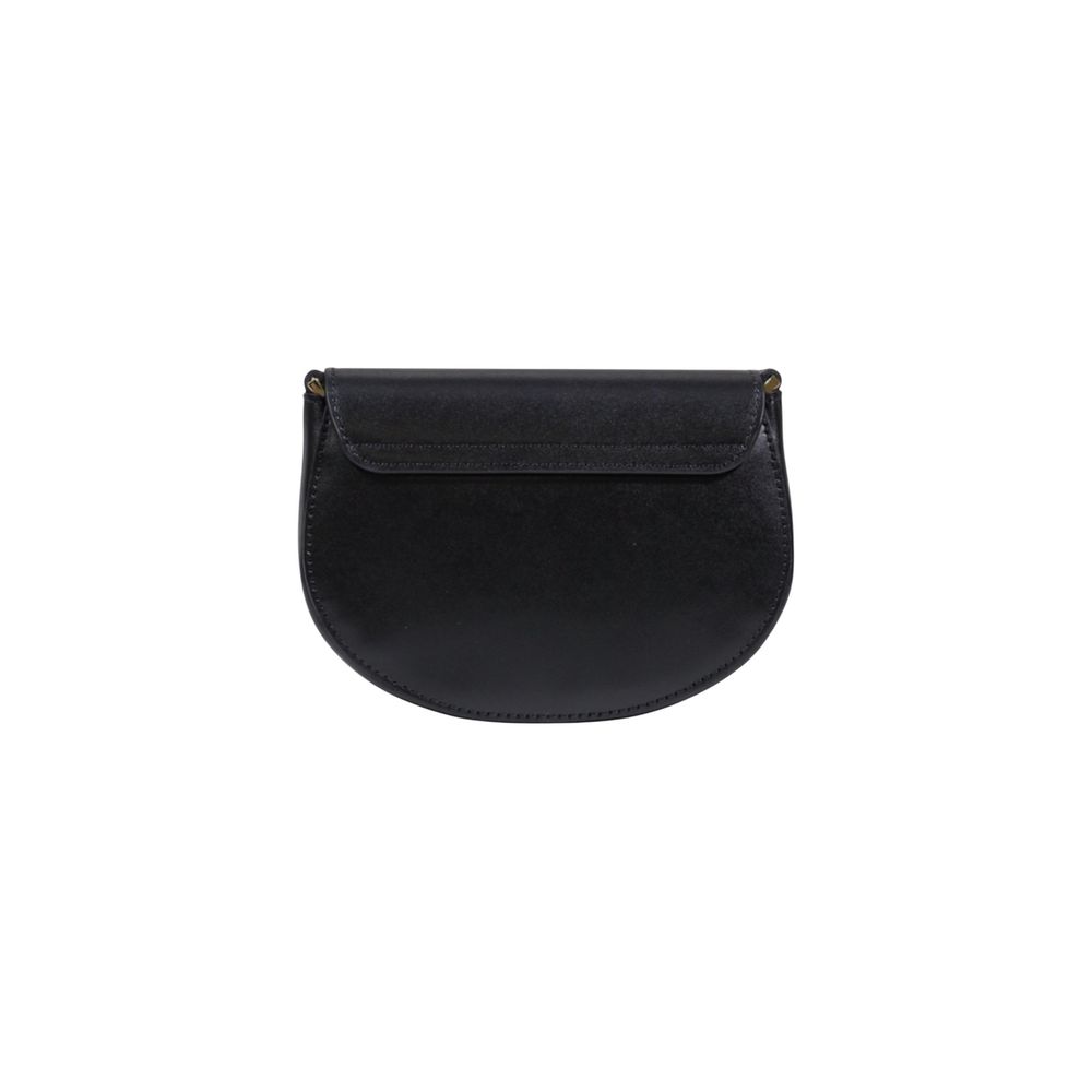 Alviero Martini Prima Classe Black Leather Handbag