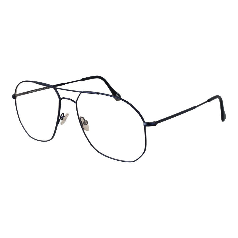 Andy Wolf Blue Metal Glasses Frames