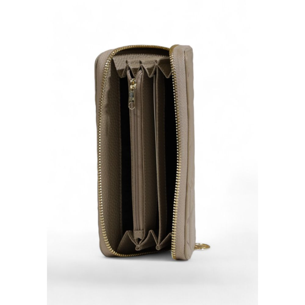 Armani Exchange Beige Polyester Wallet