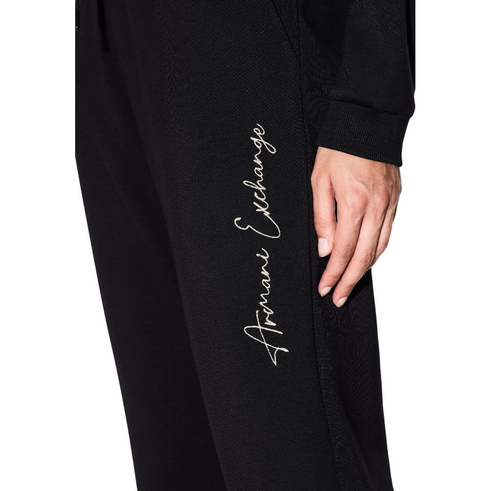 Armani Exchange Bicolor Viscose Joggers Workout Pants