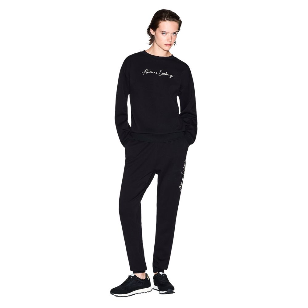 Armani Exchange Bicolor Viscose Joggers Workout Pants