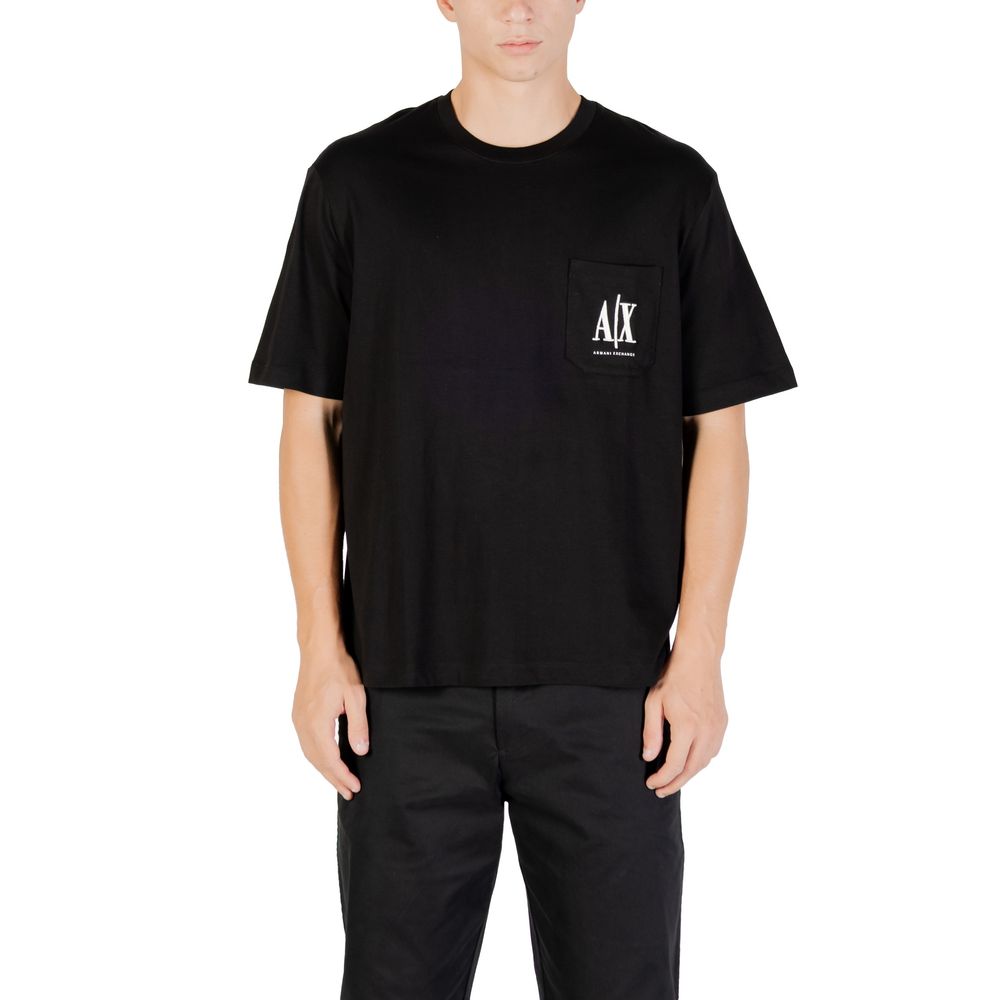 Armani Exchange Black Cotton Sportswear