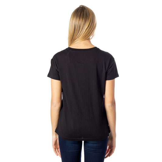 Armani Exchange Black Cotton Tops & T-Shirt