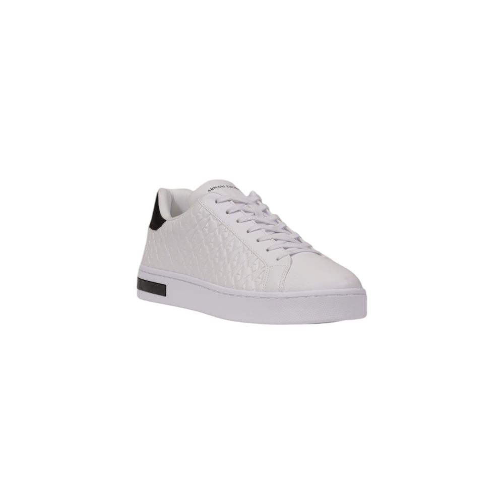 Armani Exchange White Polyester Sneaker