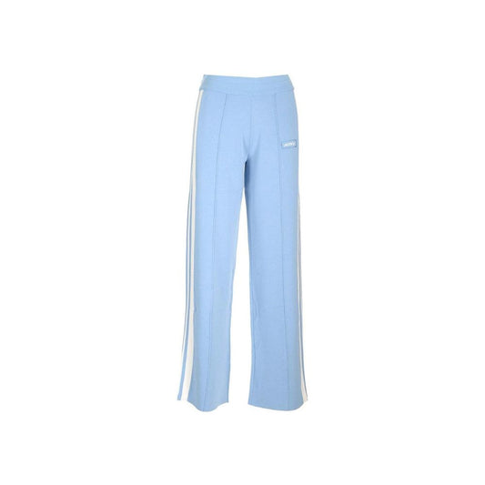 Autry Blue Nylon Joggers Workout Pants