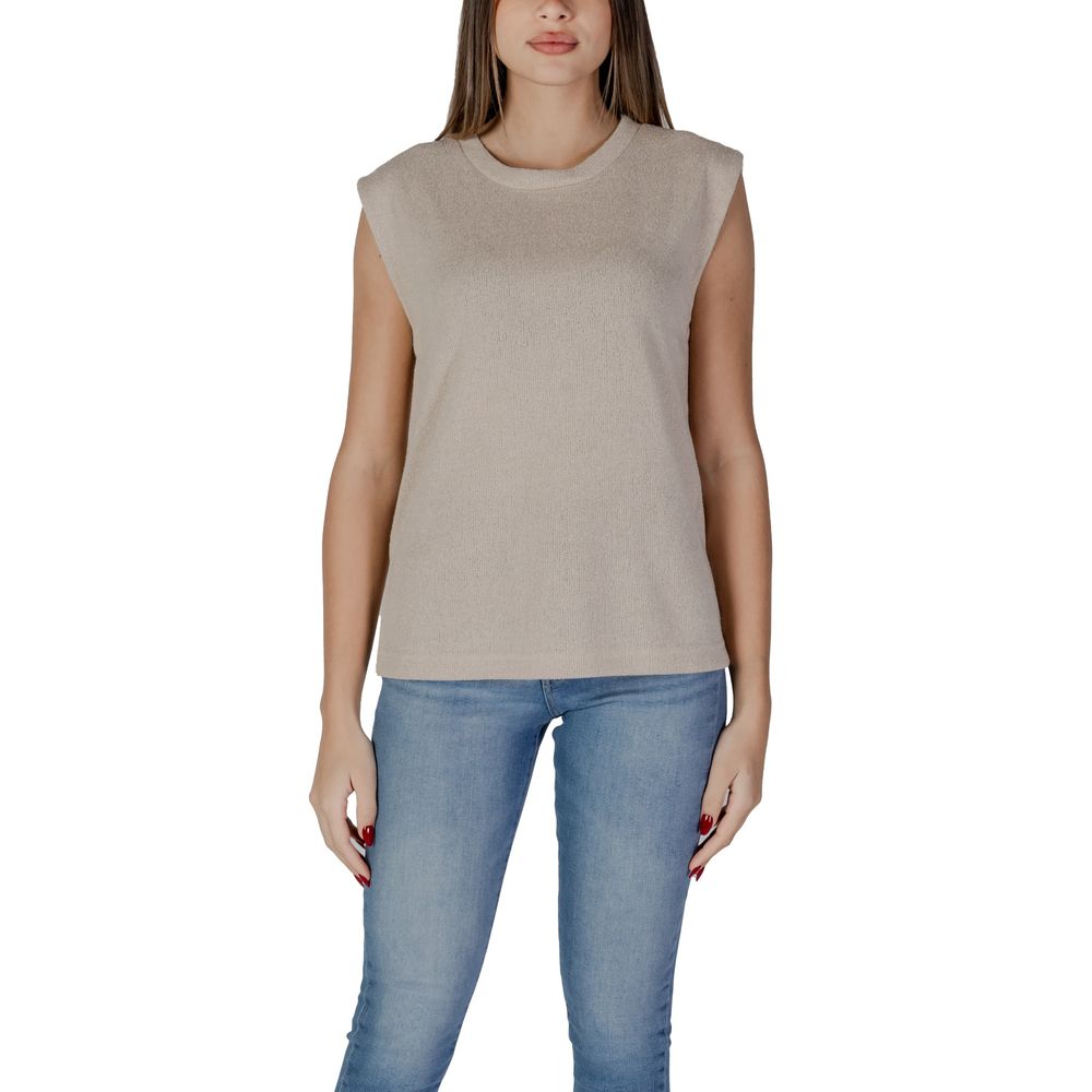 B.Young Beige Viscose Tops & T-Shirt